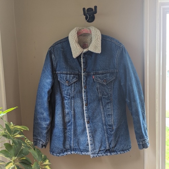 Levi's Jackets & Coats Vintage Levis Sherpa Jacket Made In Usa Poshmark